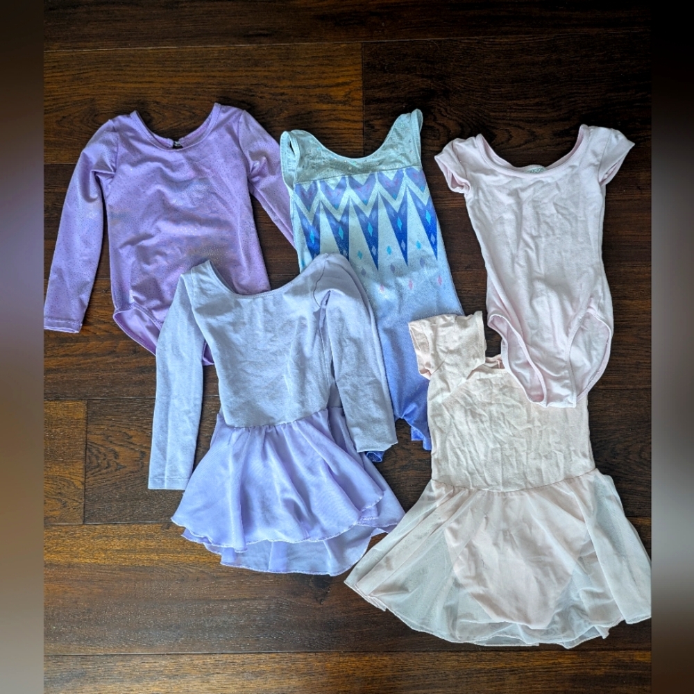 Girls dance or gymnastics leotards